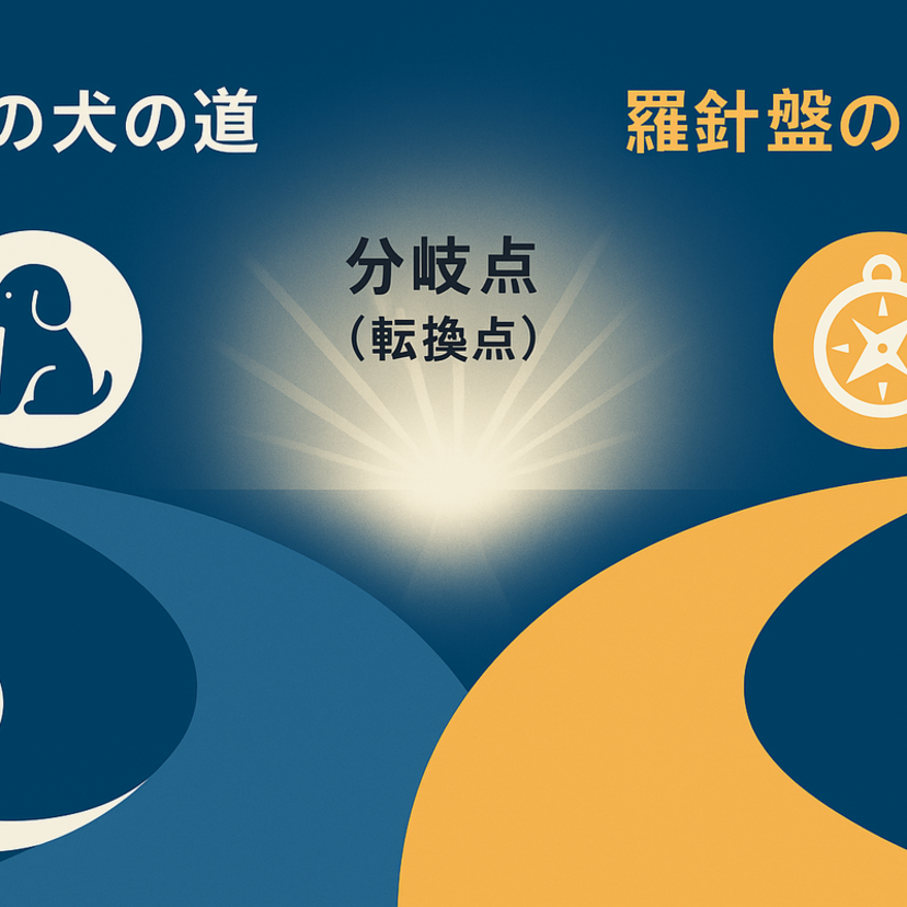 努力が報われない理由は “人生の犬の道” にある｜羅針盤を取り戻す